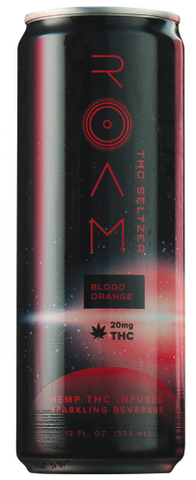Roam THC Seltzer Blood Orange