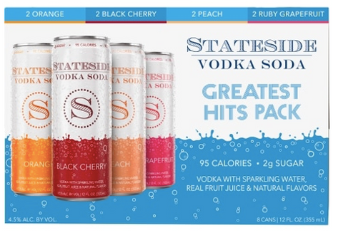Stateside Vodka Soda Greatest Hits Pack Variety