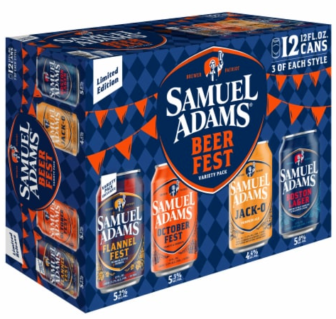 Samuel Adams Beer Fest Fall Variety Pack