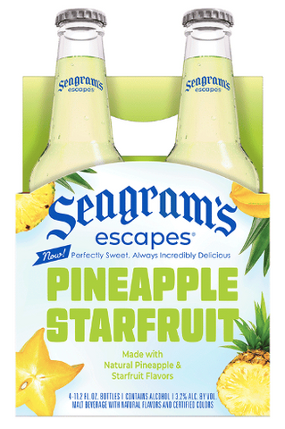 Seagram's Escapes Pineapple Starfruit 11oz Bottles