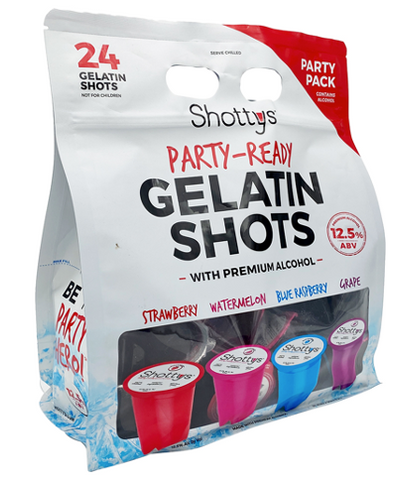 Shottys Party-Ready Gelatin Shots 24 Pack