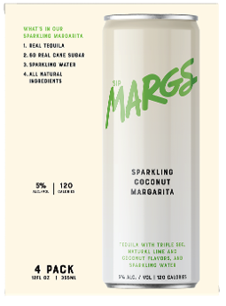 Sip Margs Coconut Margarita