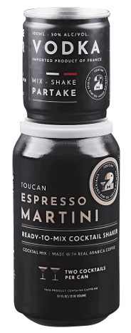 Toucan Espresso Martini Ready-To-Mix Cocktail