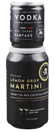 Toucan Lemon Drop Martini Ready-To-Mix Cocktail