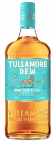 Tullamore Dew Irish Whiskey Rum Cask Finish