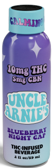 Uncle Arnie's 2oz Minis Blueberry Night Cap THC-Infused Beverage