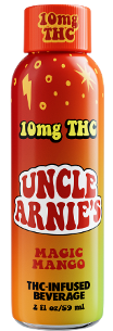 Uncle Arnie's 2oz Minis Mango Magic THC-Infused Beverage