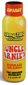 Uncle Arnie's 2oz Minis Sunrise Orange THC-Infused Beverage