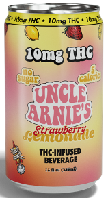 Uncle Arnie's Strawberry Lemonade THC-Infused Beverage