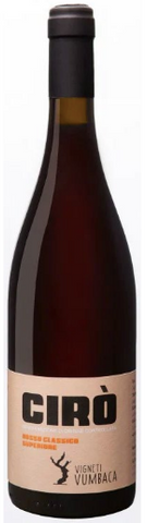 Vigneti Vumbaca Ciro Rosso Classico Superiore 2022 750ML