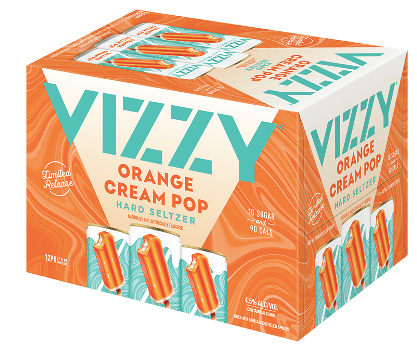 Vizzy Orange Cream Pop Hard Seltzer