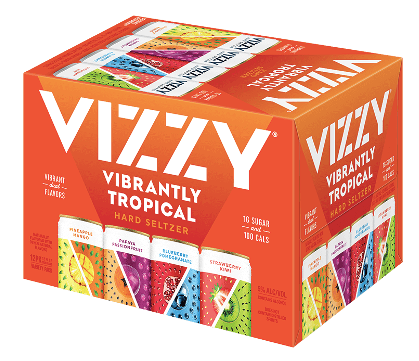 Vizzy Vibrantly Tropical Hard Seltzer Variety Pack