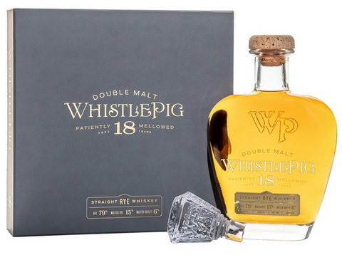 Whistlepig 18 Year Old Double Malt Straight Rye Whiskey 4th Edition