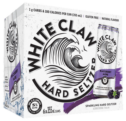 White Claw Hard Seltzer Blackberry