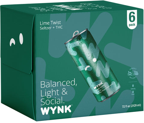 Wynk Lime Twist Seltzer + THC 5mg