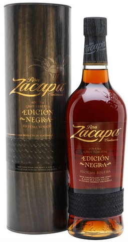 Ron Zacapa Centenario Rum Edicion Negra Sistema Solera Gran Reserva