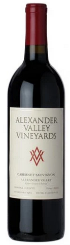 Alexander Valley Vineyards Cabernet Sauvignon 2020 750ML