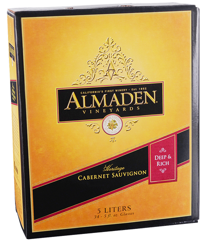 Almaden Cabernet Sauvignon 5.0LT Box Wine