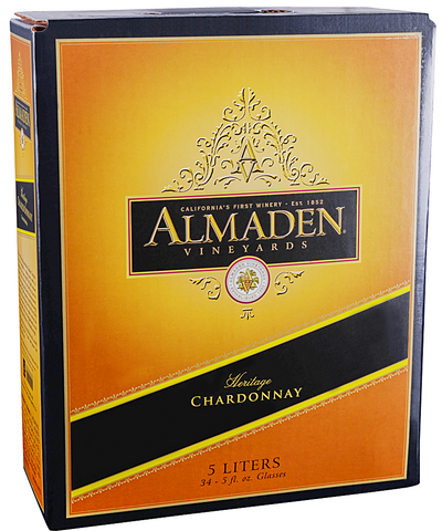 Almaden Chardonnay 5.0LT Box Wine