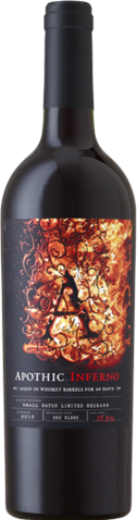 Apothic Inferno Red Blend Aged in Whiskey Barrels 750ML