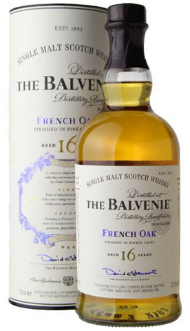 The Balvenie 16 Year Old French Oak Single Malt Scotch Whisky Finished in Pineau Casks