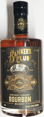 Banker's Club Bourbon 5 Year Old
