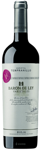 Baron de Ley Varietales Tempranillo 2019 750ML