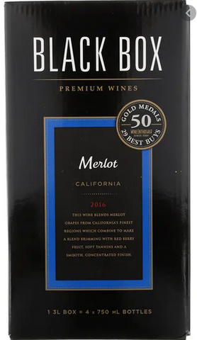 Black Box Merlot 3.0LT Box Wine
