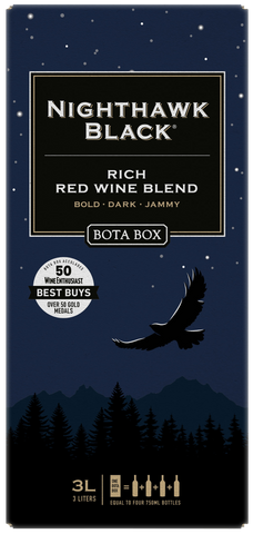 Bota Box Nighthawk Black Rich Red Wine Blend 3.0LT Box Wine