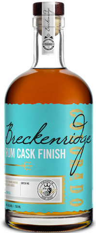 Breckenridge Bourbon Rum Cask Finish Whiskey