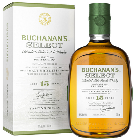 Buchanan's Select Blended Scotch Whisky 15 Year Old