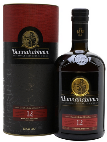 Bunnahabhain Islay Single Malt Scotch Whisky 12 Years Old