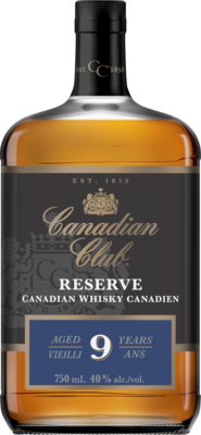 Canadian Club Reserve Blended Canadian Whisky 9 Year Old
