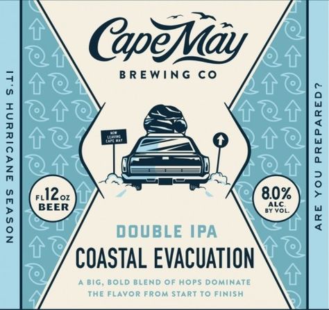 Cape May Brewing Co. Coastal Evacuation Double IPA