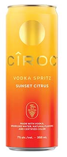 Ciroc Vodka Spritz Sunset Citrus
