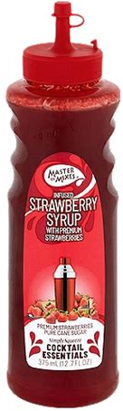 Master of Mixes Cocktail Essentials Strawberry Syrup