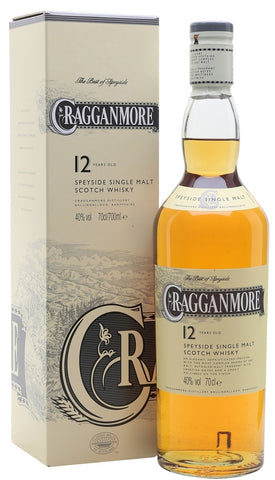 Cragganmore Speyside Single Malt Scotch Whisky 12 Year Old