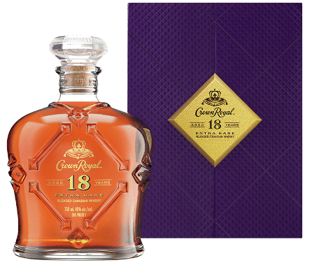 Crown Royal 18 Year Old Extra Rare Canadian Whisky