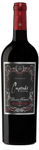 Cupcake Black Forest Decadent Red 750ML
