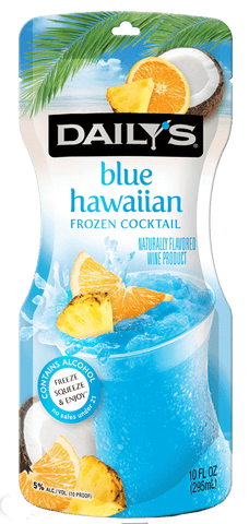 Daily's Blue Hawaiian Frozen Cocktail Pouch