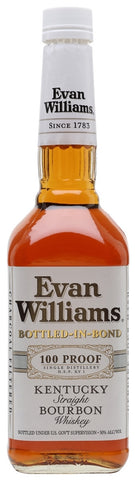 Evan Williams Bottled in Bond 100 Proof Kentucky Straight Bourbon Whiskey