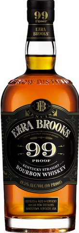 Ezra Brooks Bourbon Whiskey 99 Proof