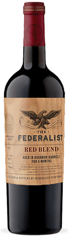 Federalist Red Blend Aged in Bourbon Barrels 750ML