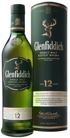 Glenfiddich Single Malt Scotch Whisky 12 Years Old Our Signature Malt