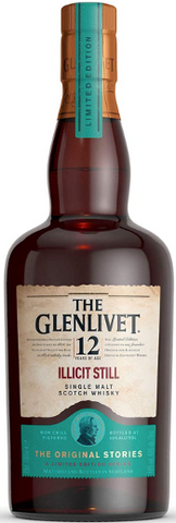 CLOSEOUT - The Glenlivet Single Malt Scotch Whisky 12 Year Old Illicit Still