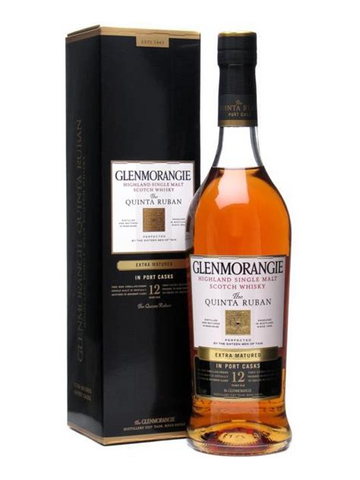 Glenmorangie Highland Single Malt Scotch The Quinta Ruban 12 Year Old