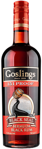 Gosling's Black Seal Rum 151 Proof