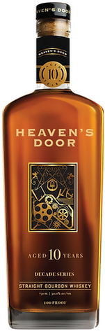 Heaven's Door Tennessee Bourbon Whiskey 10 Year Old Decade Series