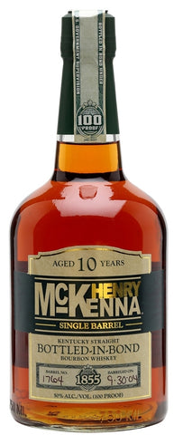 Henry McKenna 10 Year Old Kentucky Straight Bourbon Whiskey Bottled-In-Bond 100 Proof