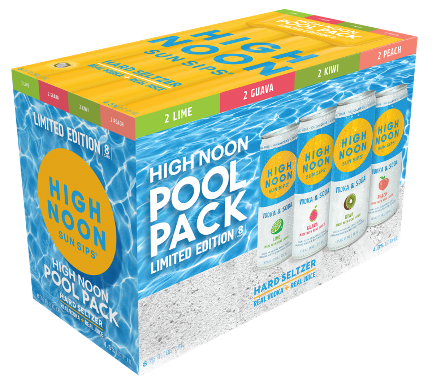 High Noon Hard Seltzer 8-Pack Pool Pack Variety